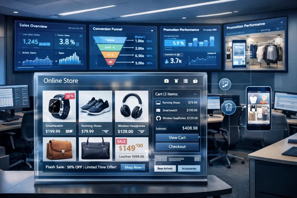 Commerce Platforms and Digital Storefronts