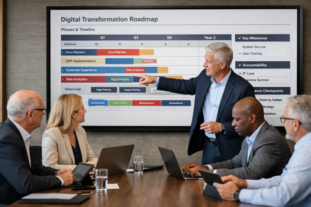 From Digital Vision to Executable Transformation