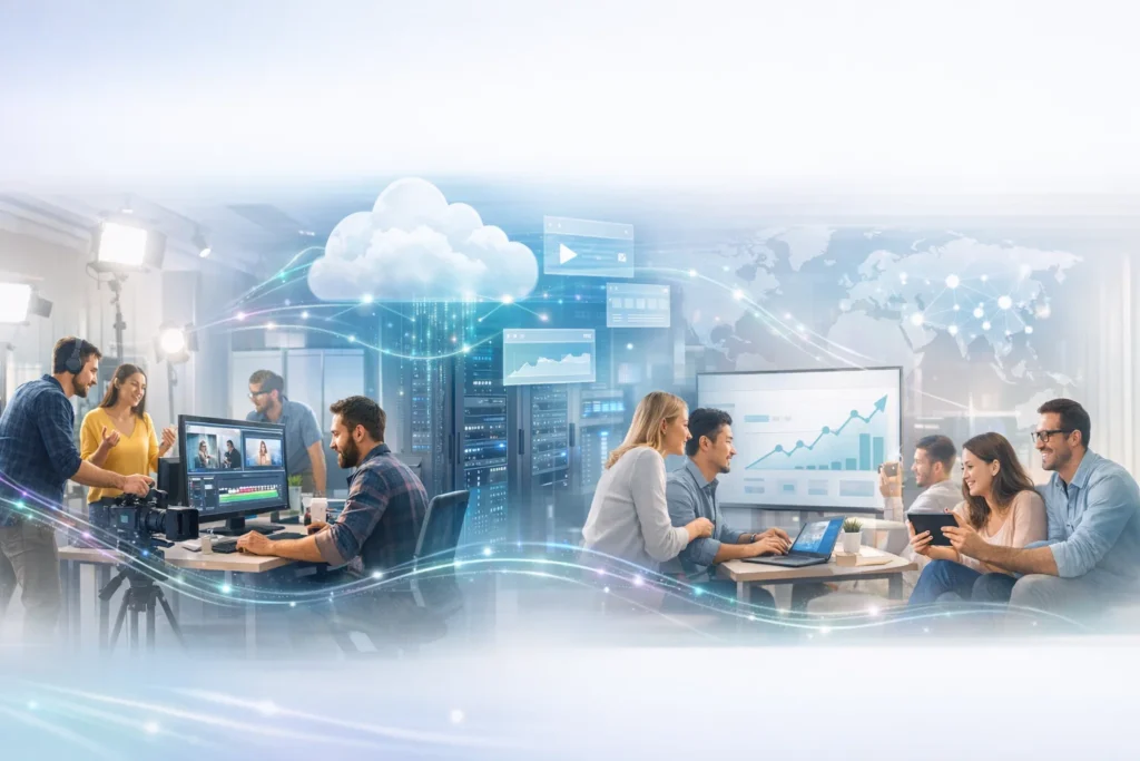 Scaling Media with Intelligence and Control